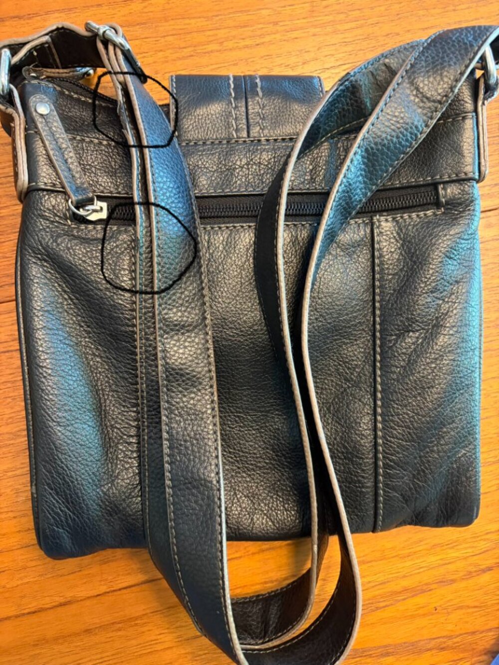 Vintage Tignanello purse black leather - Picture 12 of 13